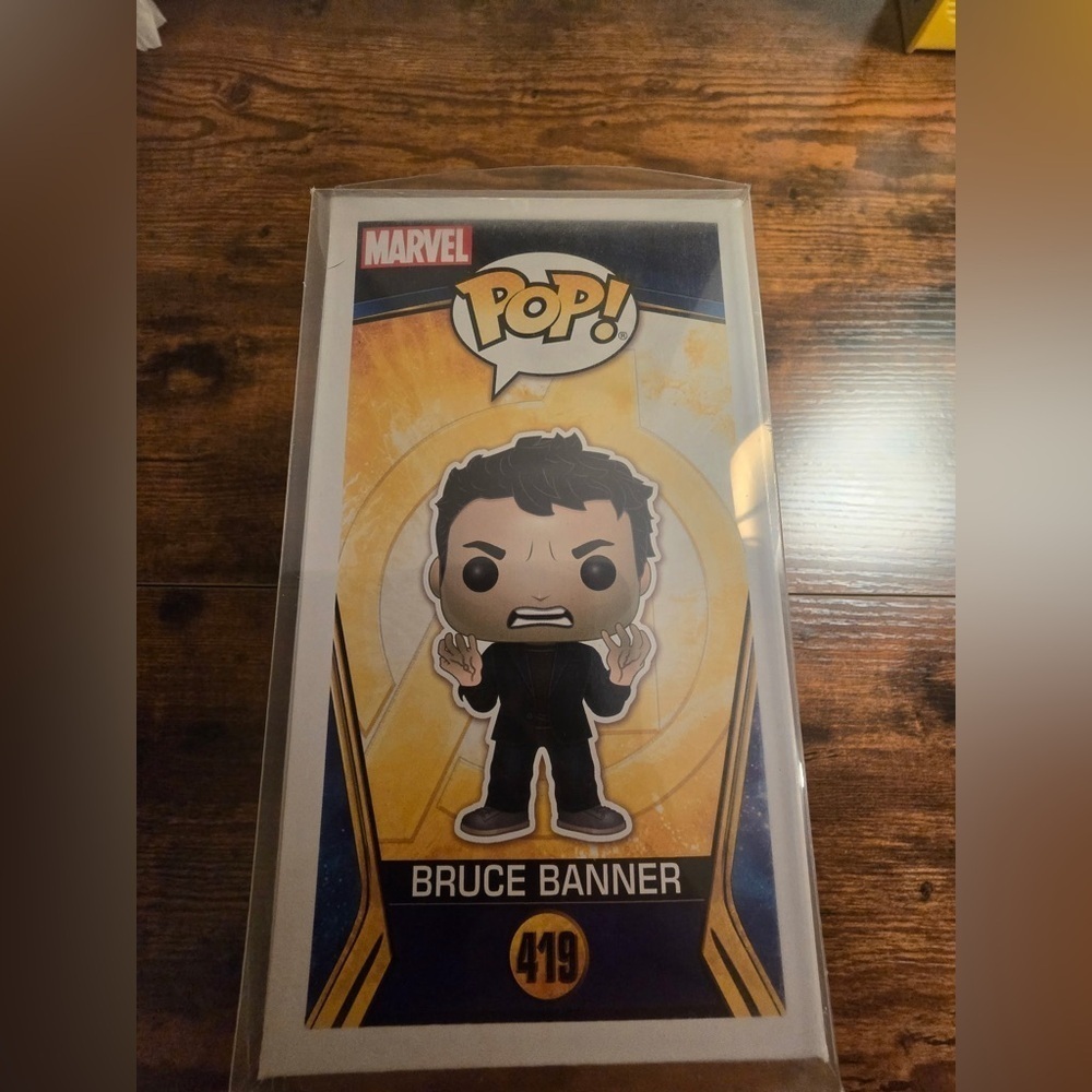 Funko Pop! Marvel Avengers Infinity War Bruce Banner #419 Hulk In Protector - Picture 3 of 3